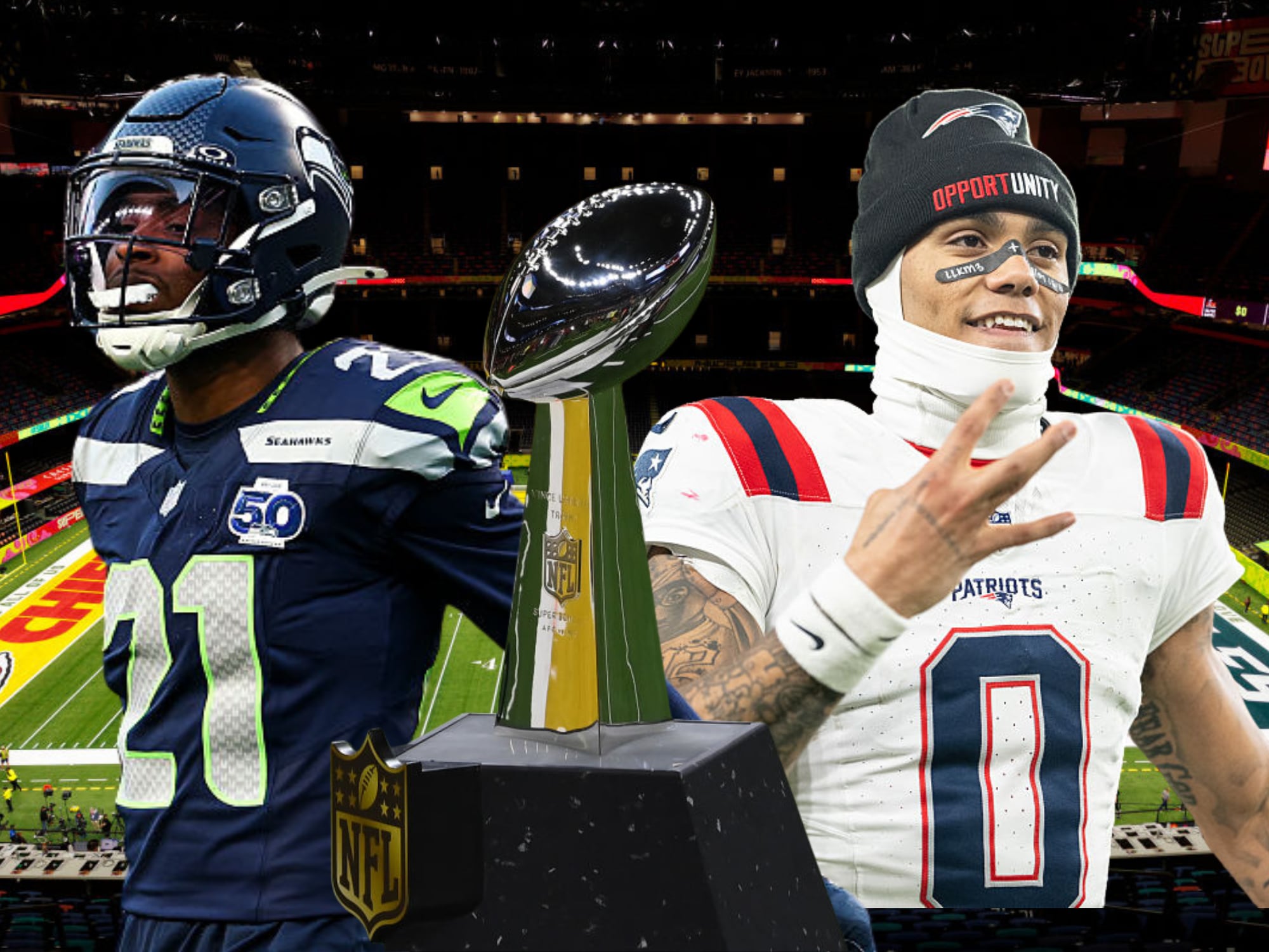 Super Bowl 2026. Fotos: Getty Images.