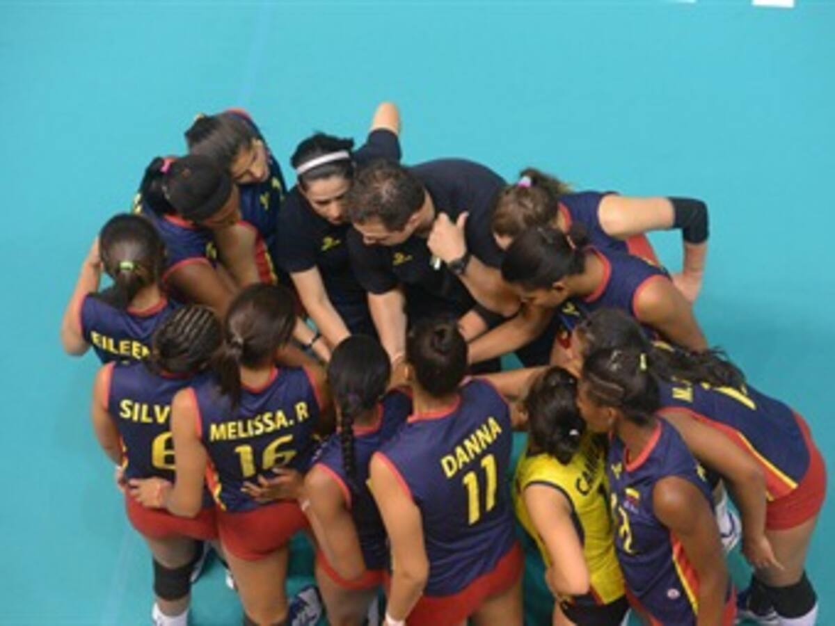 Selección Colombia femenina vence 3-1 a México en el Mundial de Voleibol Sub 20