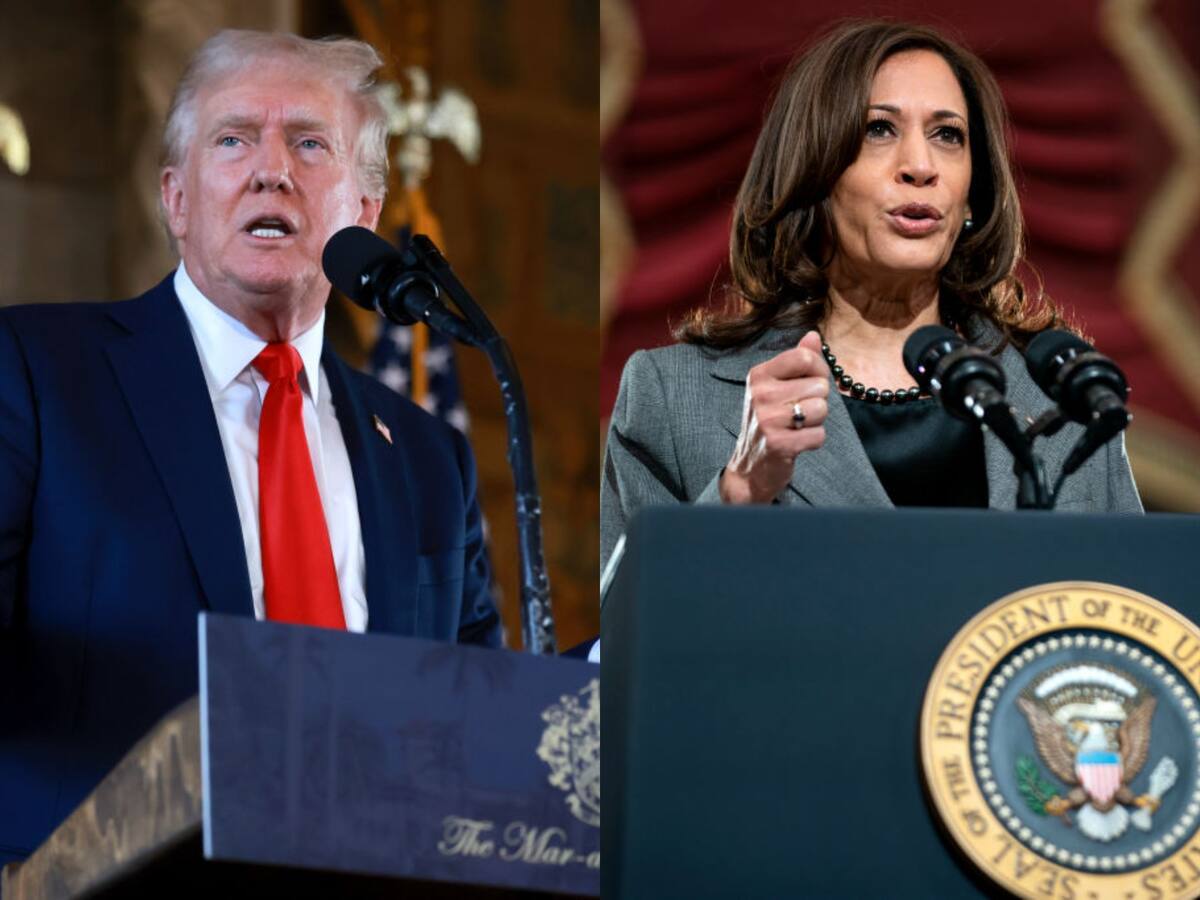 Harris y Trump acuerdan las reglas para su primer debate