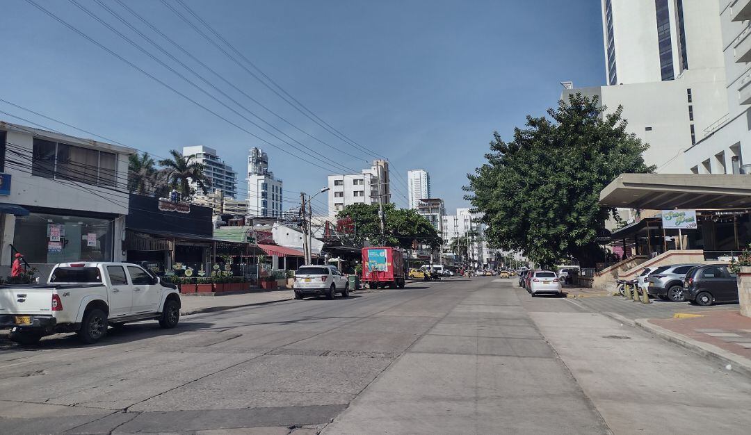 Este acto de intolerancia se produjo en plena avenida San Martín