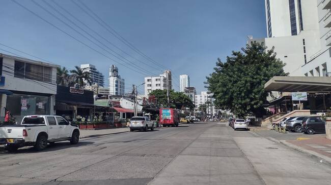 Este acto de intolerancia se produjo en plena avenida San Martín