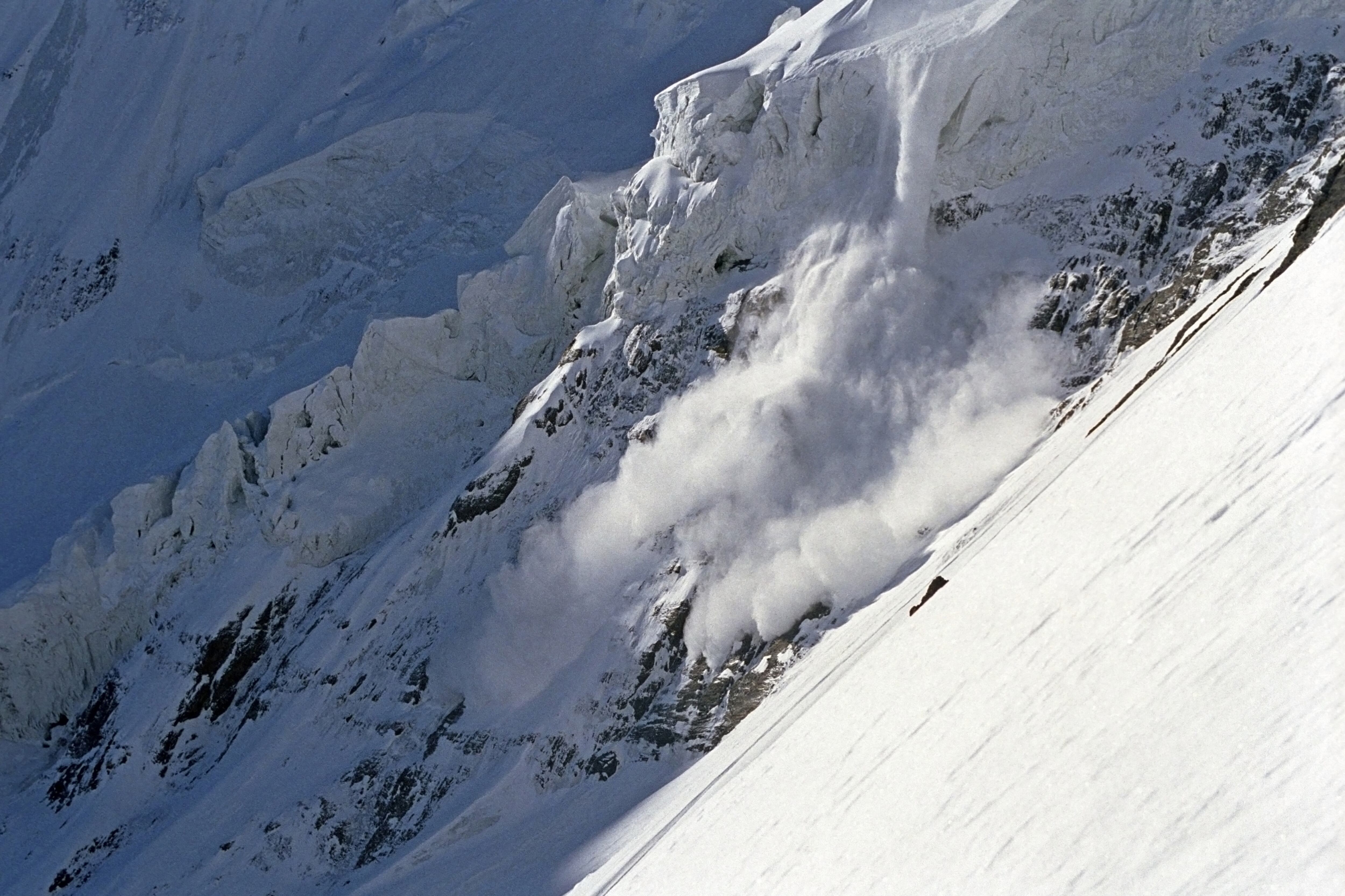 Avalancha de nieve, imagen de referencia - Getty images