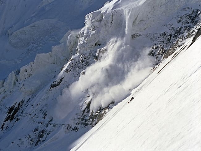 Avalancha de nieve, imagen de referencia - Getty images