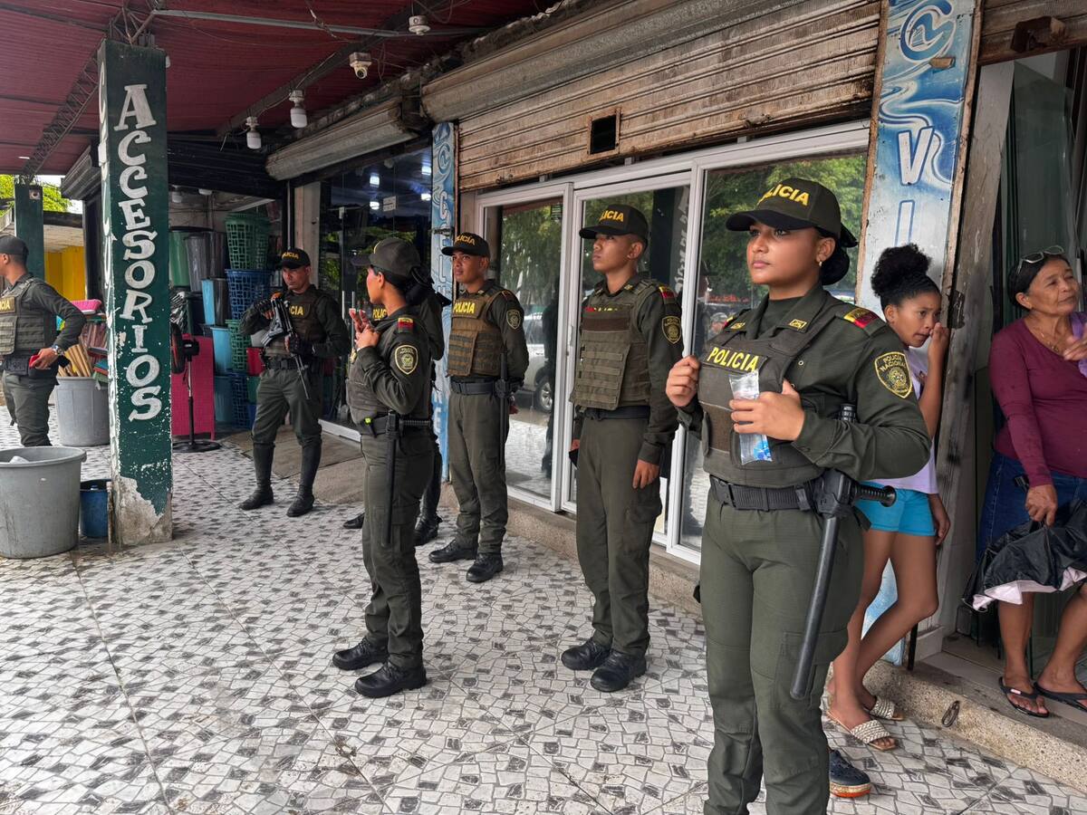 Refuerzan la seguridad en la zona rural de Zona Bananera con más presencia de la Policía