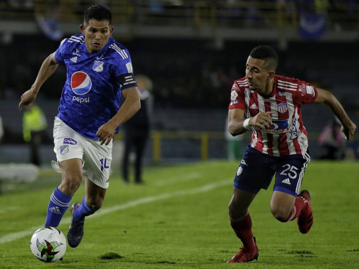 Millonarios sigue líder en el ránking de tiempo de juego; Junior es colero