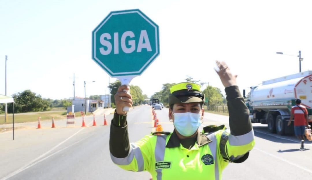 Se establecieron 11 puntos de prevención y disuasión para realizar pausas activas, charlas de educación y prevención