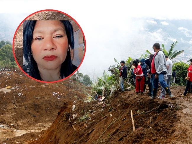 Clarena Oquendo, víctima de la avalancha en Bello, Antioquia, oriunda de Tierralta, Córdoba.