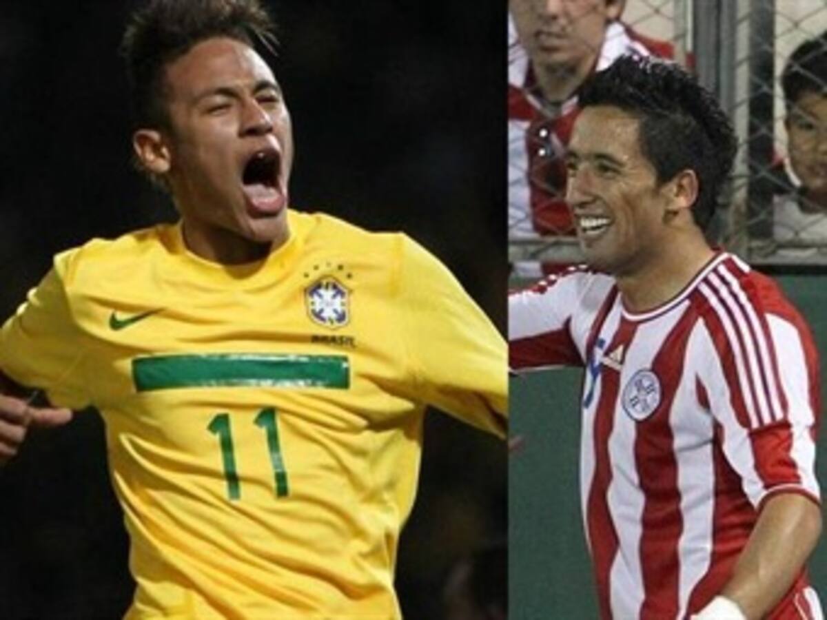 Brasil y Paraguay en una segunda cita de eliminatoria