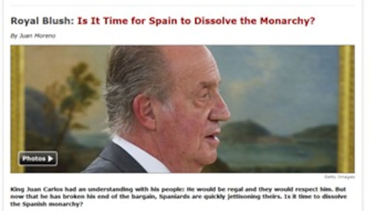 Der Spiegel se plantea la disolución de la monarquía en España