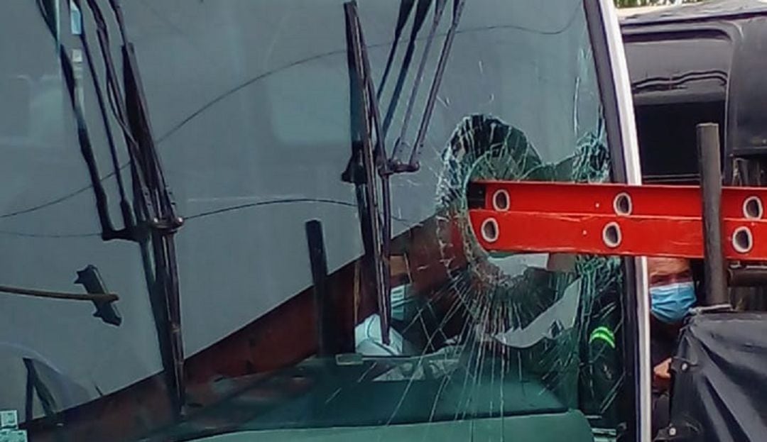 El siniestro se presentó en la Transversal 54, a la altura de la clínica Blas de Lezo