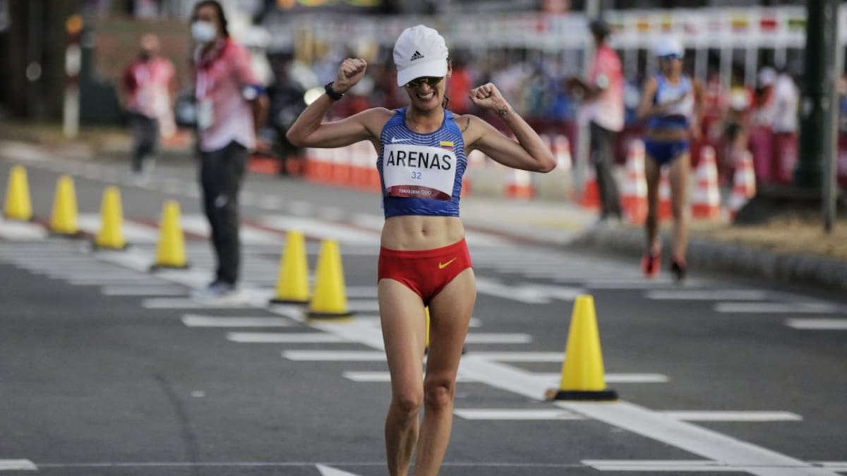 Fernando Moncada amigo de la atleta Lorena Arenas