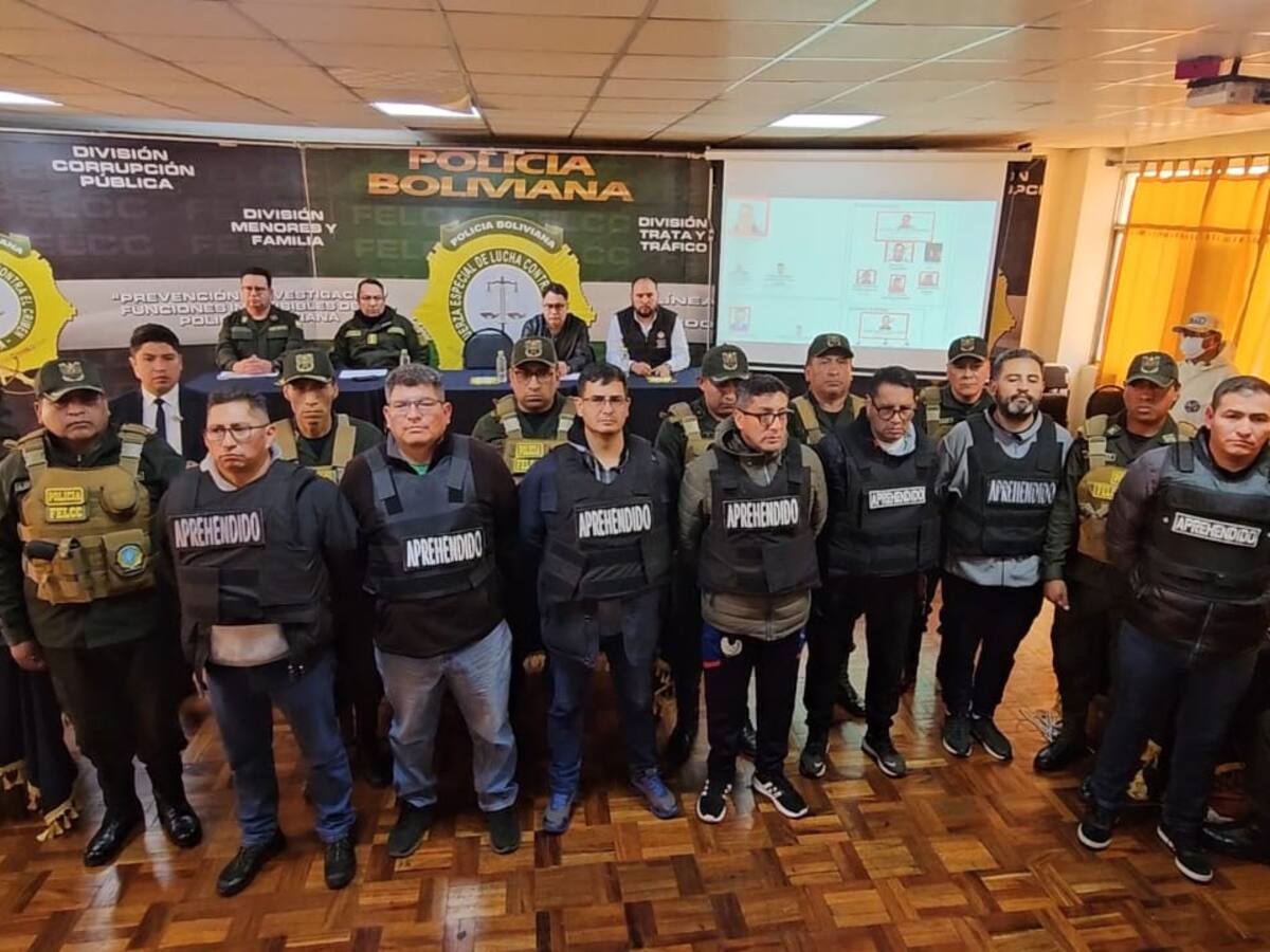 Bolivia captura a 17 personas presuntamente involucradas en golpe de Estado fallido