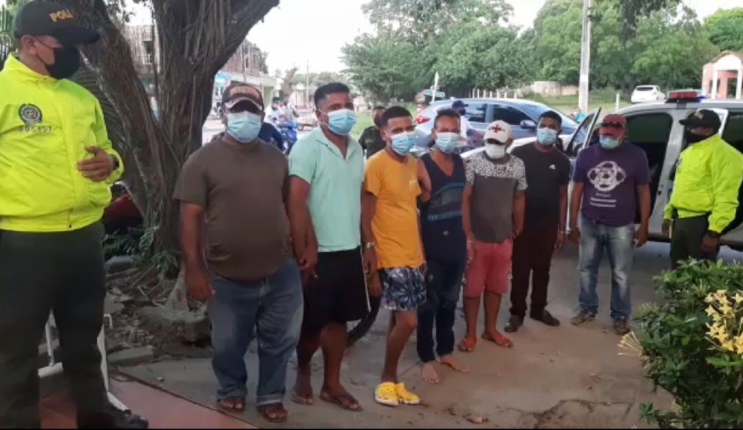 Siete presuntos integrantes de esta banda fueron capturados en un operativo liderado por la Sijín del Departamento de Policía Bolívar
