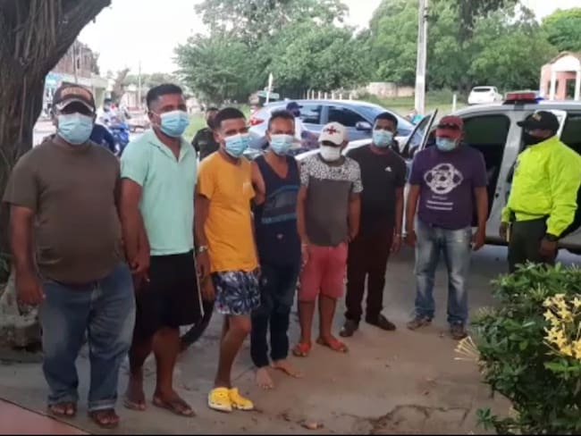 Siete presuntos integrantes de esta banda fueron capturados en un operativo liderado por la Sijín del Departamento de Policía Bolívar