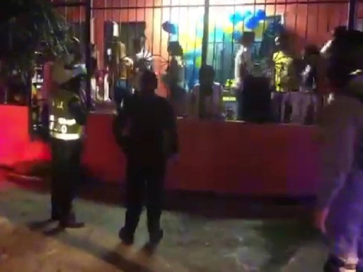 Policía apagó fiesta en Soledad con 30 invitados en pleno toque de queda
