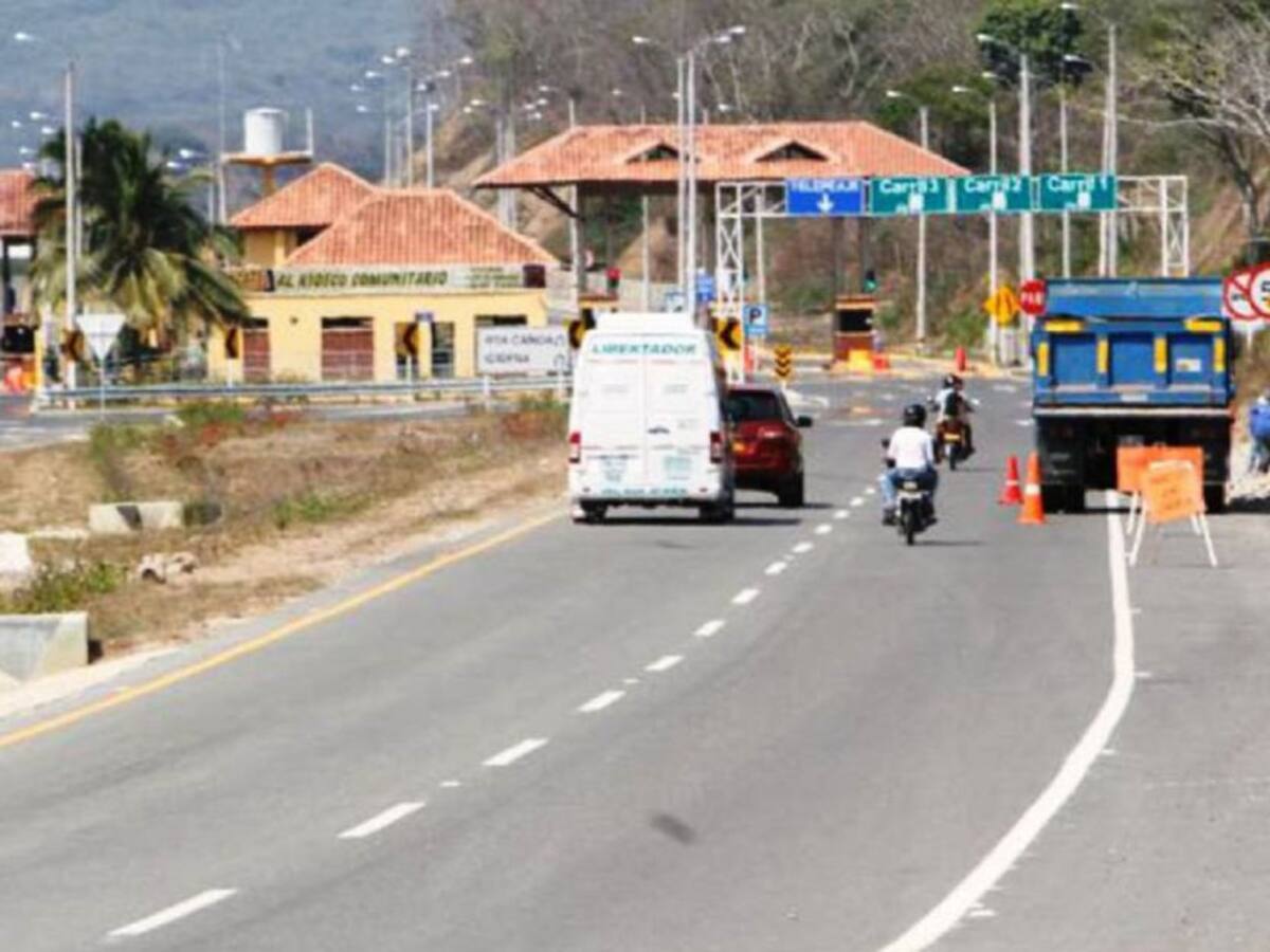 Molestia en Cartagena por alza en el Peaje Marahuaco de la Vía al Mar