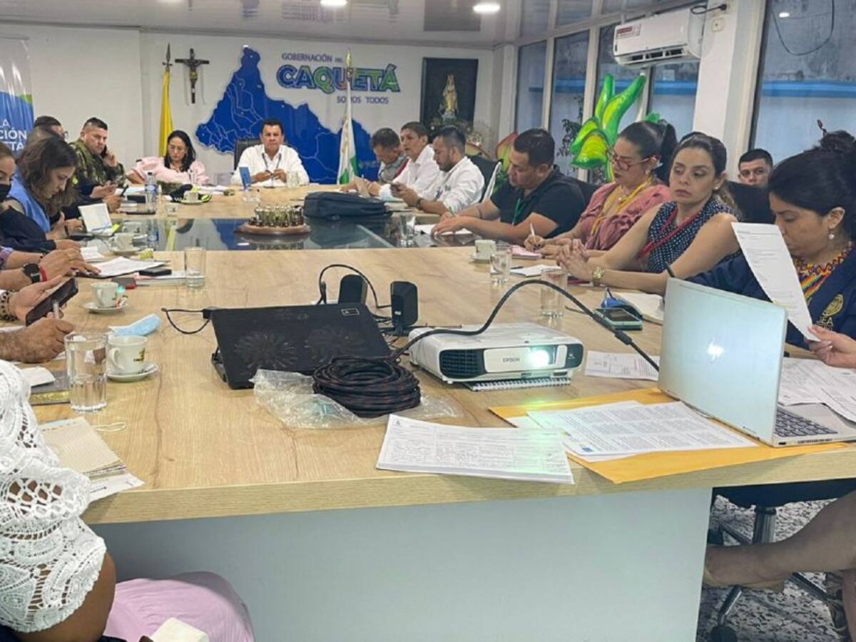 Analizan orden público en el Caquetá en marco de las elecciones