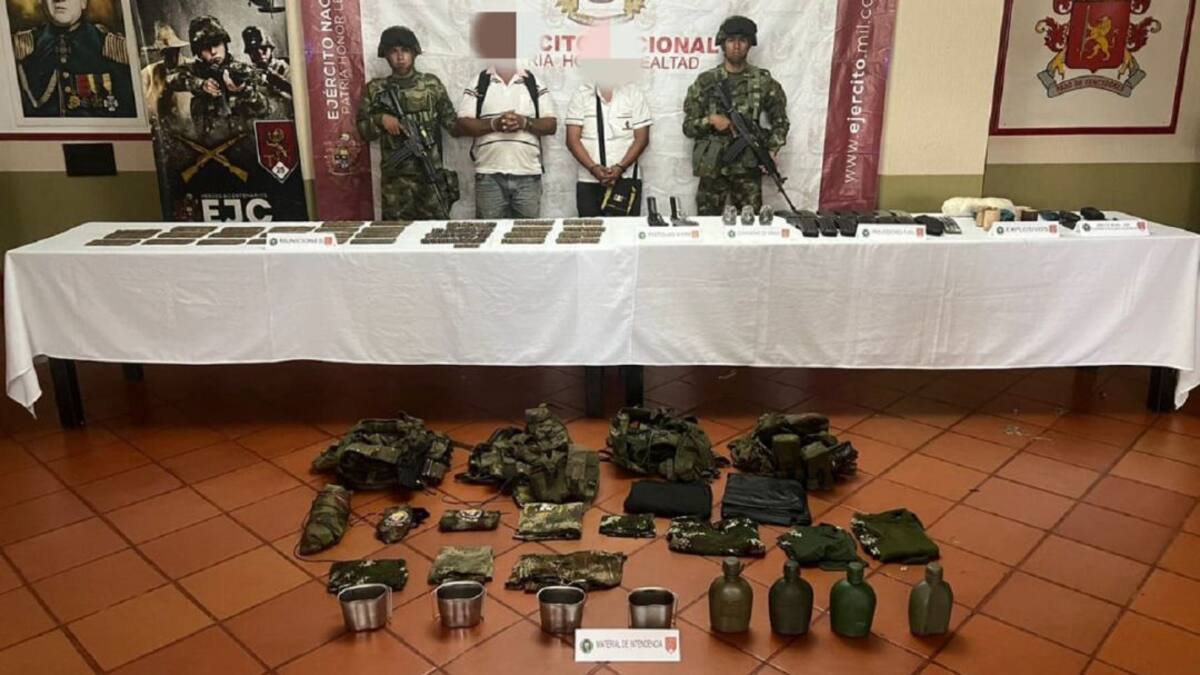 Incautan material de guerra en un vehículo en el Putumayo