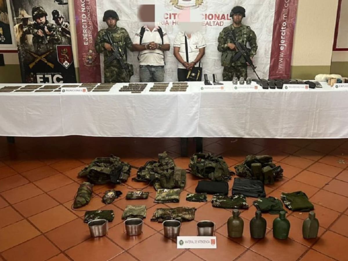 Incautan material de guerra en un vehículo en el Putumayo