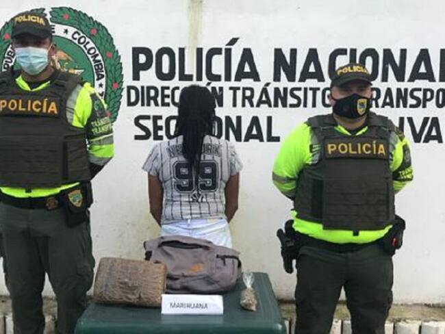 Policía incauta más de medio kilo de marihuana en el norte de Bolívar
