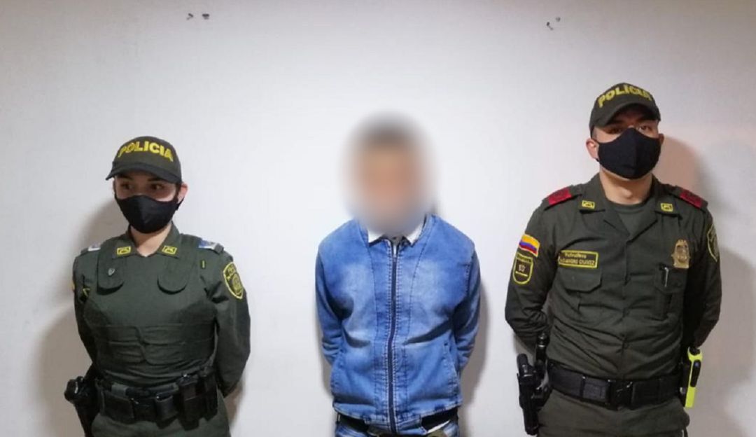 Detenido en pleno centro de Manizales por orden judicial