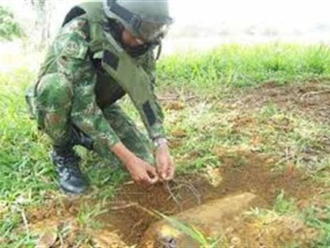 Soldado muere por activación de mina de las Farc en Apartadó
