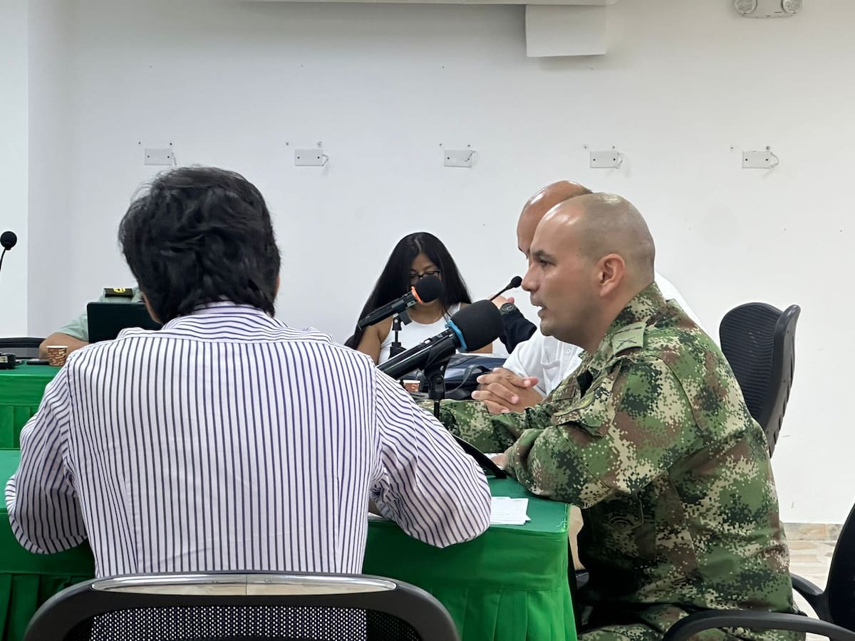 Autoridades abordan situación de seguridad en La Plata, Huila