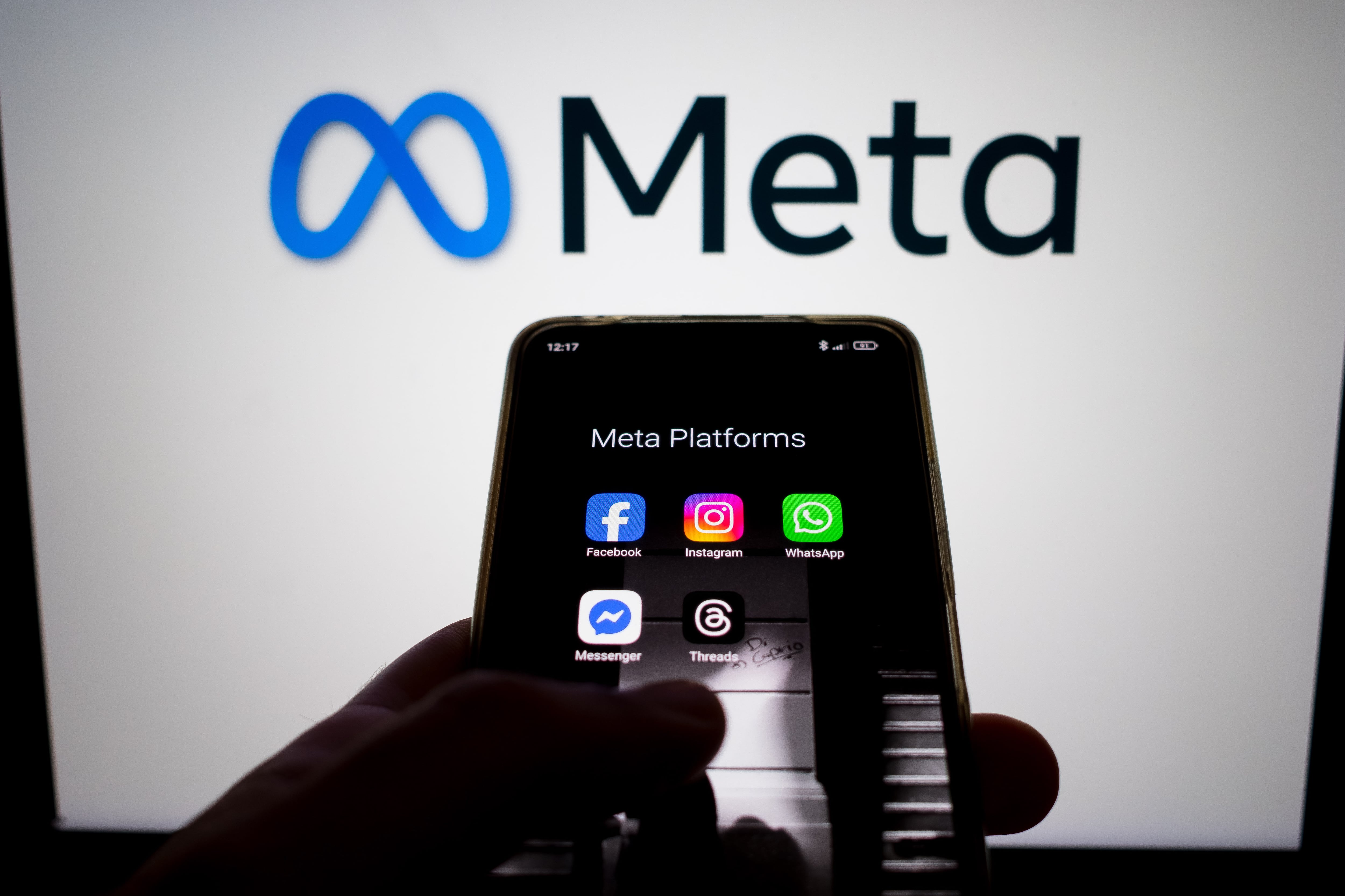 Meta platforms. Imagen tomada de Getty Imagenes (Crédito: NurPhoto / Colaborador)