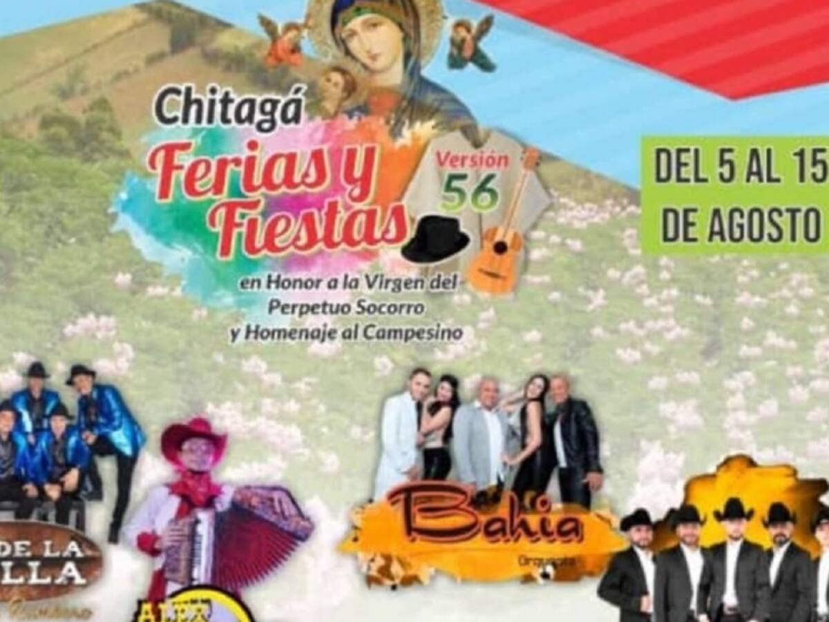 Chitagá celebrará sus ferias y fiestas en este mes de agosto