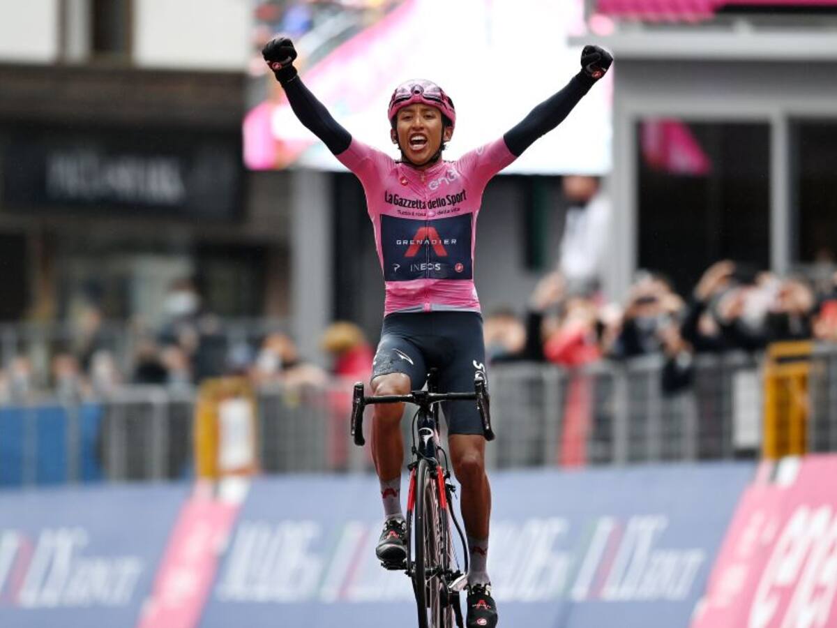 Egan Bernal: “No todos los días se gana con este Maillot”