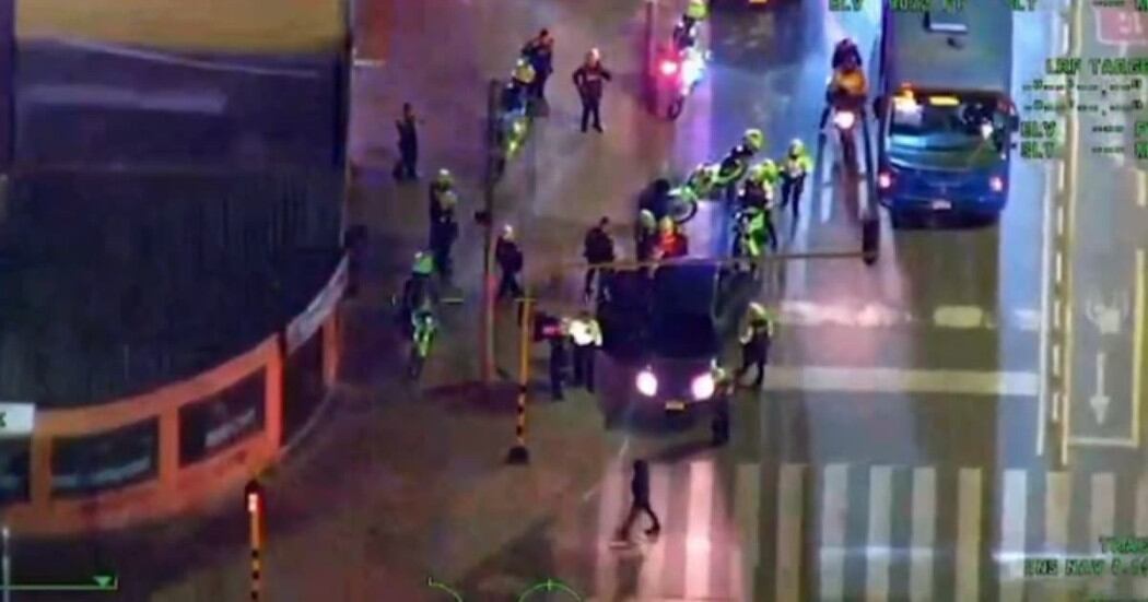 Operación frustra hurto de vehículo. Foto: Policía de Bogotá