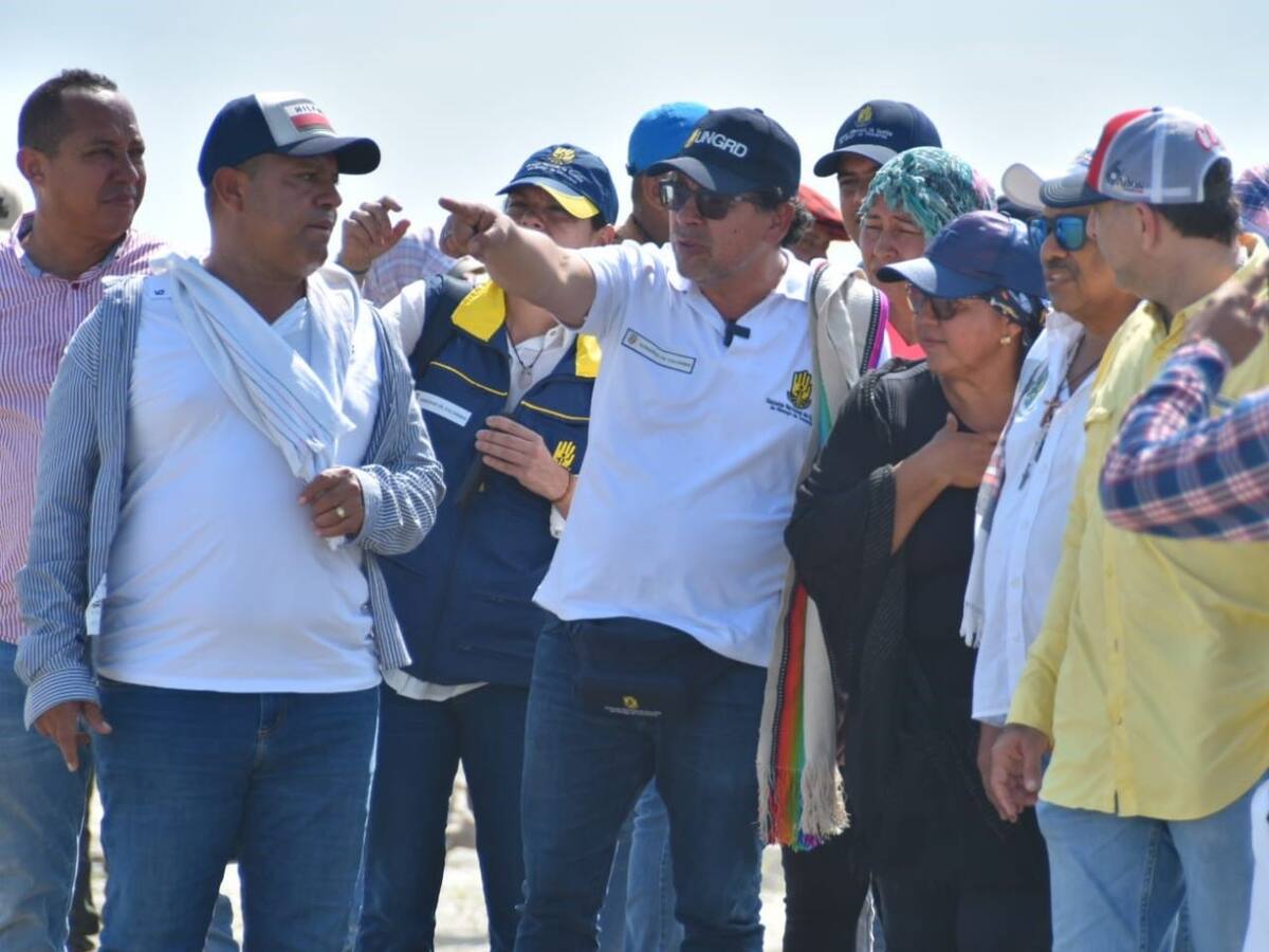 Gobierno intervendrá el chorro Caregato con ingenieros militares