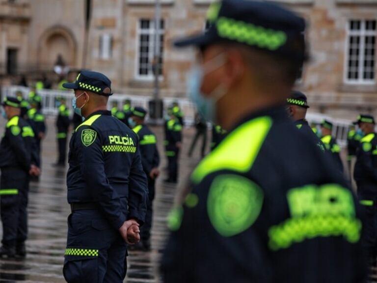 Oficiales de la Policía Nacional  // Colprensa