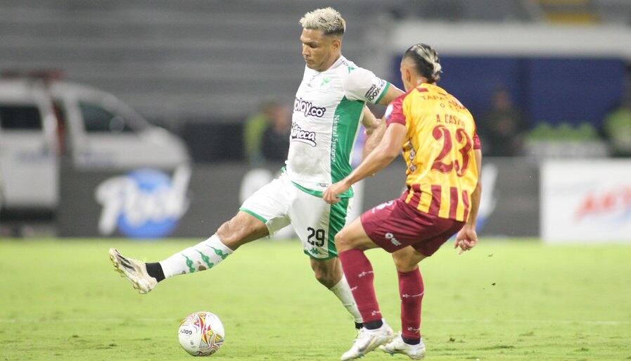 Teófilo Gutiérrez en el duelo ante Deportes Tolima / Colprensa