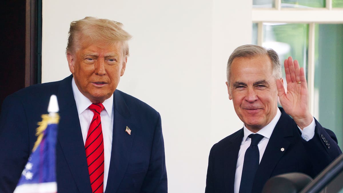 “Canadá no está a la venta”: Carney durante reunión con Trump