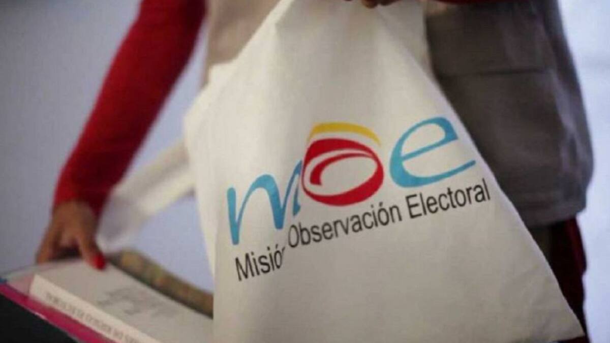 La MOE presentó el mapa de riesgo para las elecciones al Congreso
