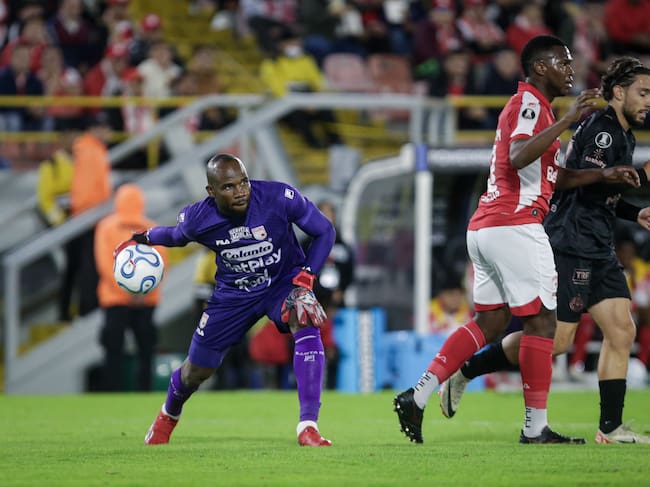 Mosquera Marmolejo se perdería la serie de Sudamericana contra River y el clásico ante Millonarios. (Colprensa - Cristian Bayona).