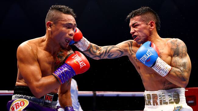 Donnie Nietes y Pablo Carrillo