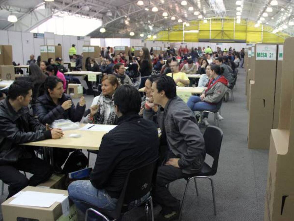 Registraduría invita a votar en Corferias