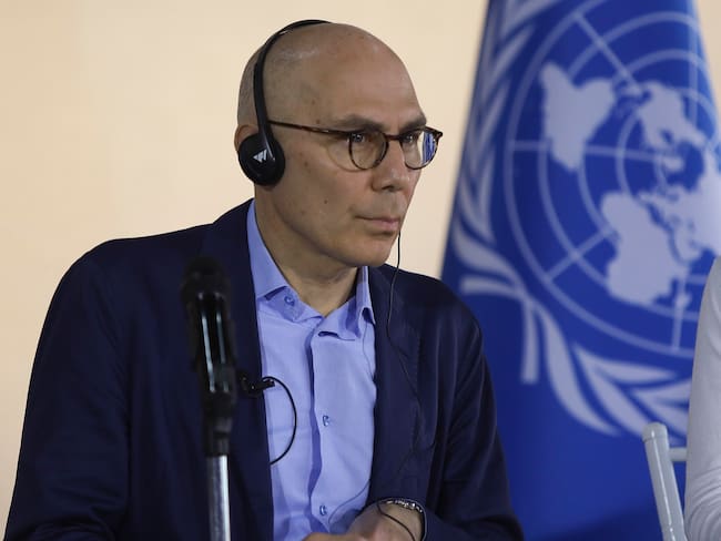 Volker Türk. (Photo by Pedro Rances Mattey/picture alliance via Getty Images)