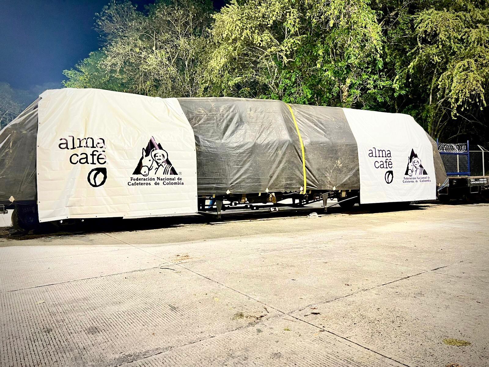 Big bags de 1 tonelada de café excelso desde Almacafé en Manizales