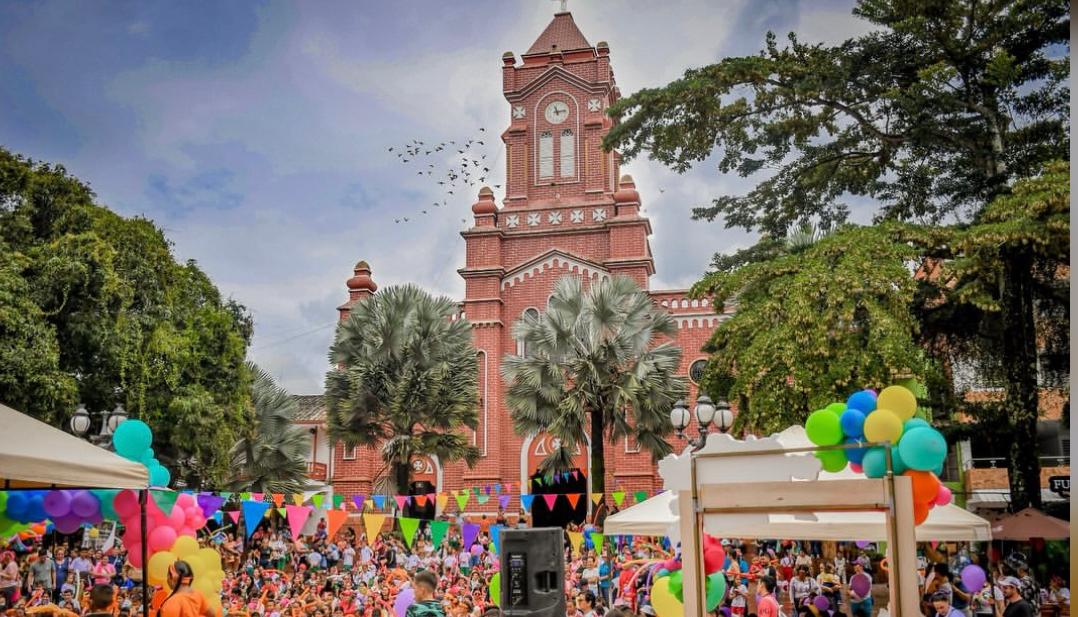 Parque de San Carlos, Antioquia. Foto: Alcaldía de San Carlos
