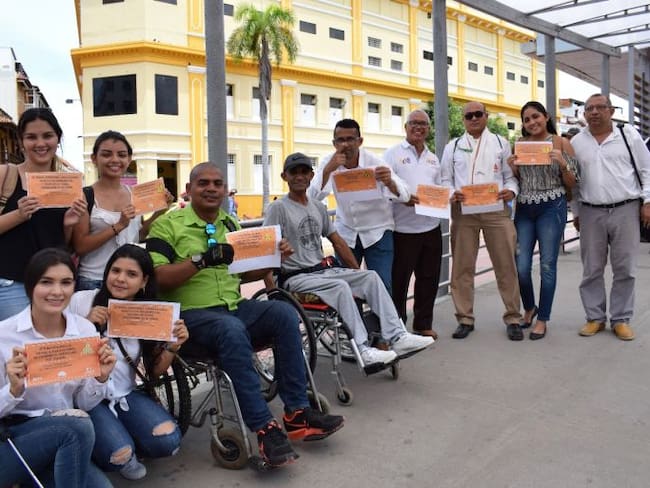 Lanzan campaña por la vida y la convivencia ciudadana en Transcaribe