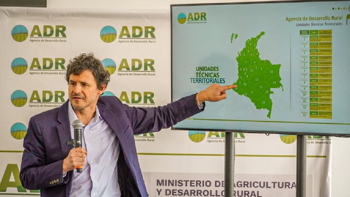 El presidente de la ADR y los retos del sector agropecuario colombiano