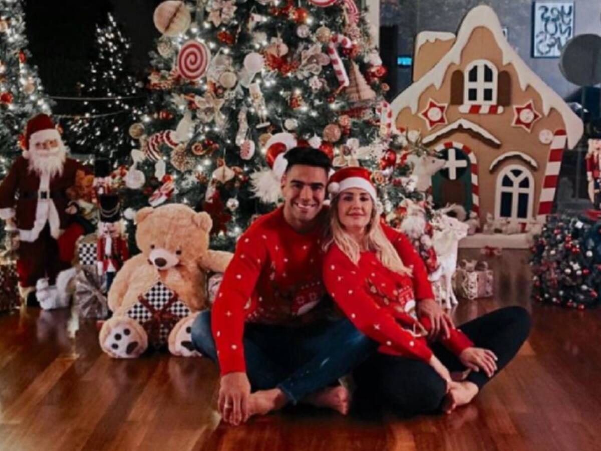 Falcao ya vive la navidad mientras se recupera de la lesión
