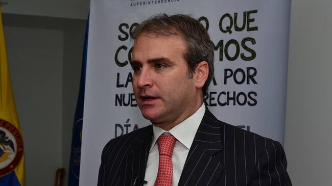 Superintendente Pablo Felipe Robledo. Foto: Colprensa