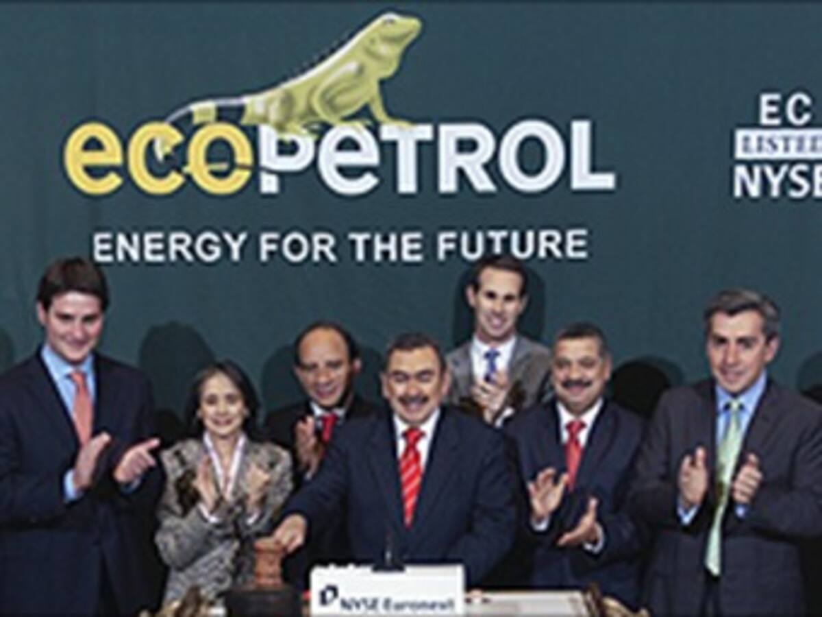 Presidente de Ecopetrol tocó la campana al cierre de la Jornada en Wall Street