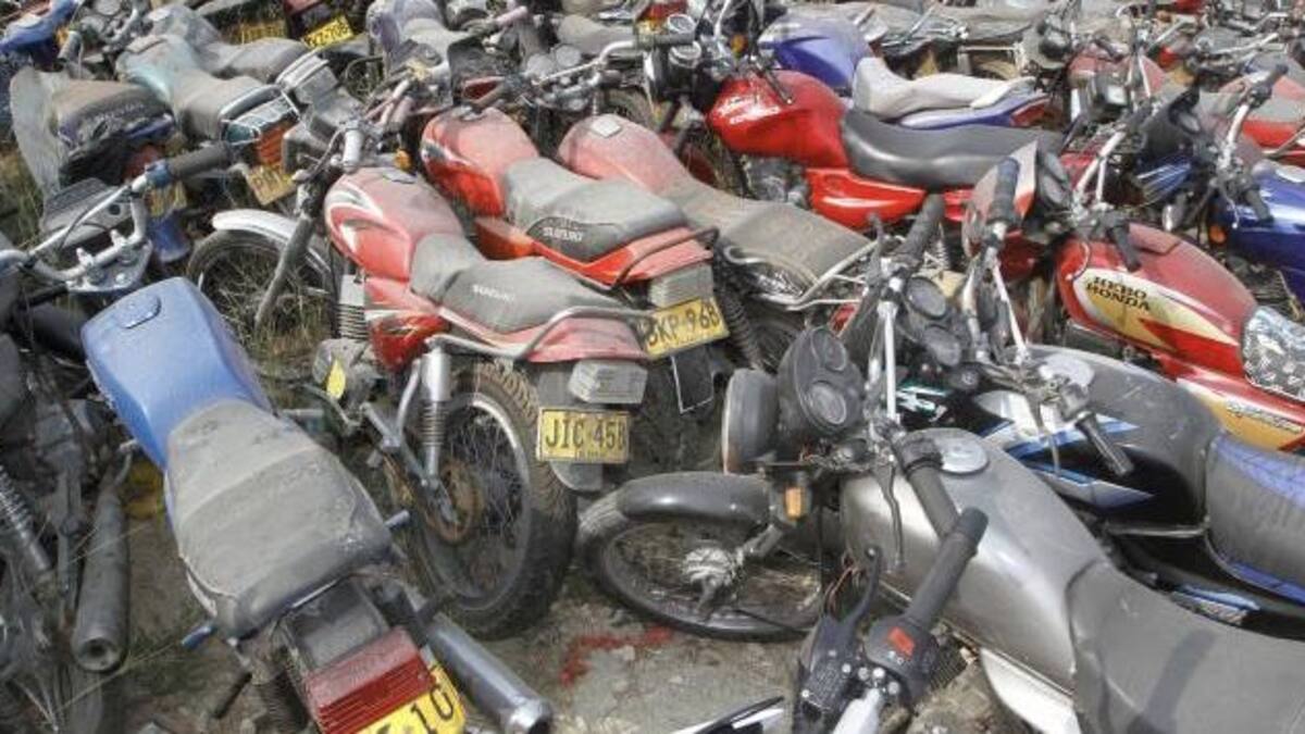 Inician procesos de desintegración de más de 10.500 vehículos inmovilizados en Neiva