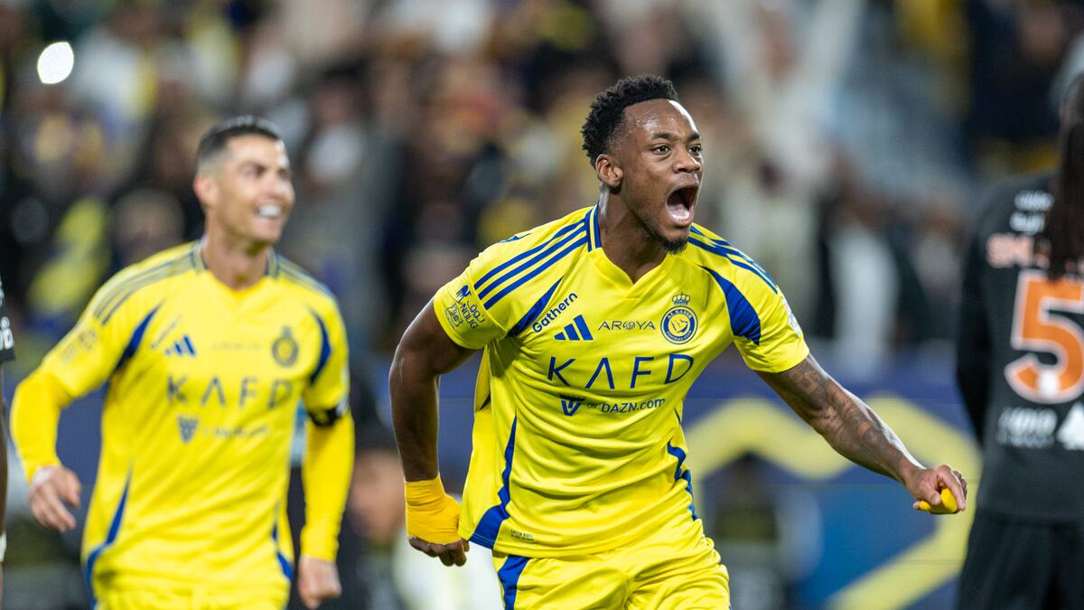 Video: Jhon Jader Durán marcó su primer doblete con el Al-Nassr