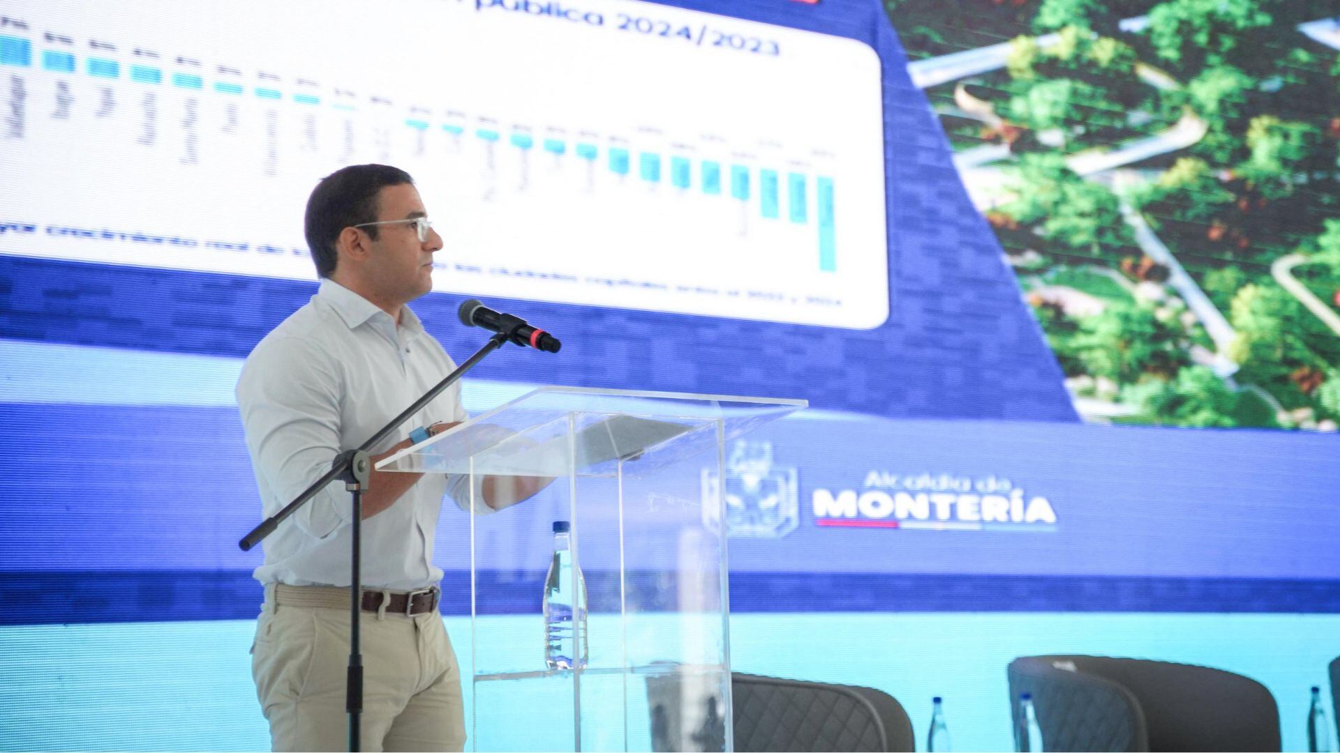 Hugo Kerguelén, alcalde de Montería. | Foto: Caracol Radio